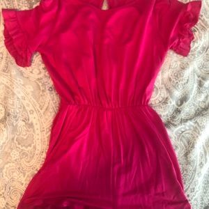 Pink romper